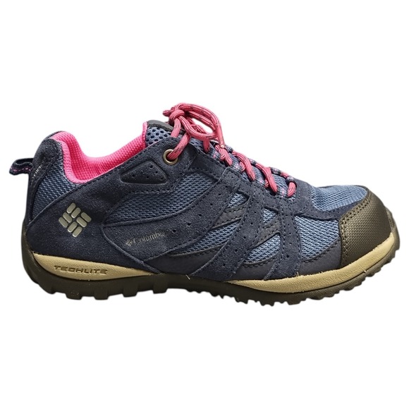 Columbia Other - Columbia Tech Lite Redmond Hiking Shoes Youth US 5 Multi Waterproof BY2857-508